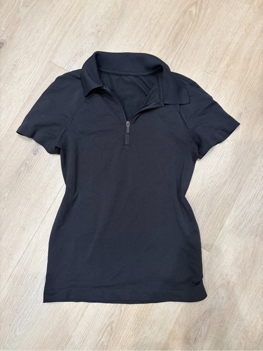 Lululemon Swiftly Tech Short-Sleeve Half-Zip Black